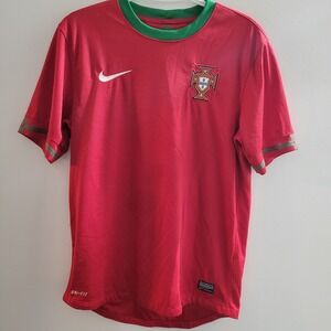 Nike Portugal 2012-13 Home Soccer Futbol Jersey 447883-638 Men's Size Medium